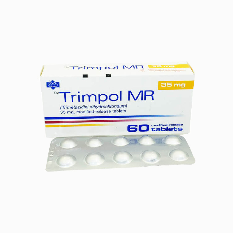 Thuốc trị đau thắt ngực Trimpol MR | Hộp 60 viên