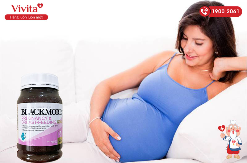 viên Blackmores Pregnancy & Breast-Feeding Gold