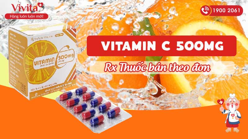 Thuốc Vitamin C 500mg Becamex