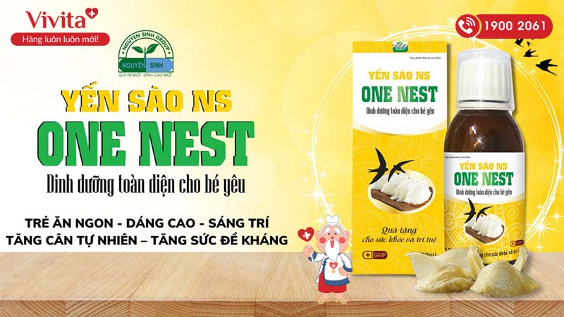 Siro Ngon Miệng Yến Sào NS One Nest