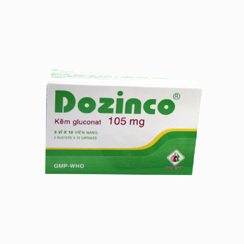 Thuốc bổ sung kẽm Dozinco 15mg | Hộp 100 viên