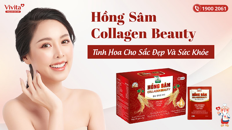giới thiệu hồng sâm collagen beauty