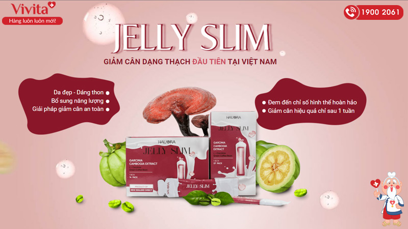 giới thiệu thạch giảm cân jelly slim