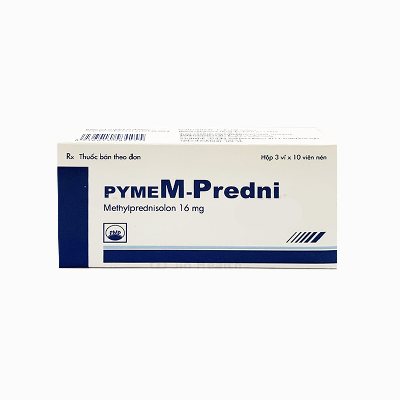Thuốc chống viêm Pyme M-Predni | Hộp 30 viên
