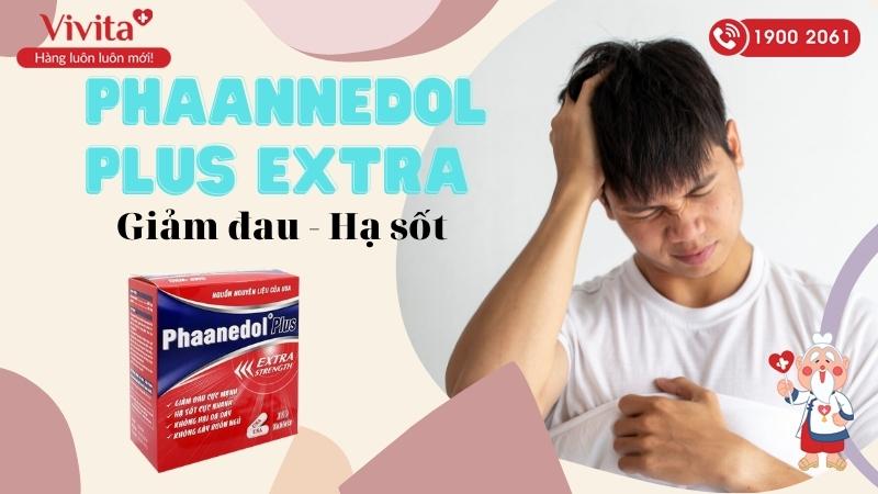 Thuốc giảm đau, hạ sốt Phaanedol Plus Extra