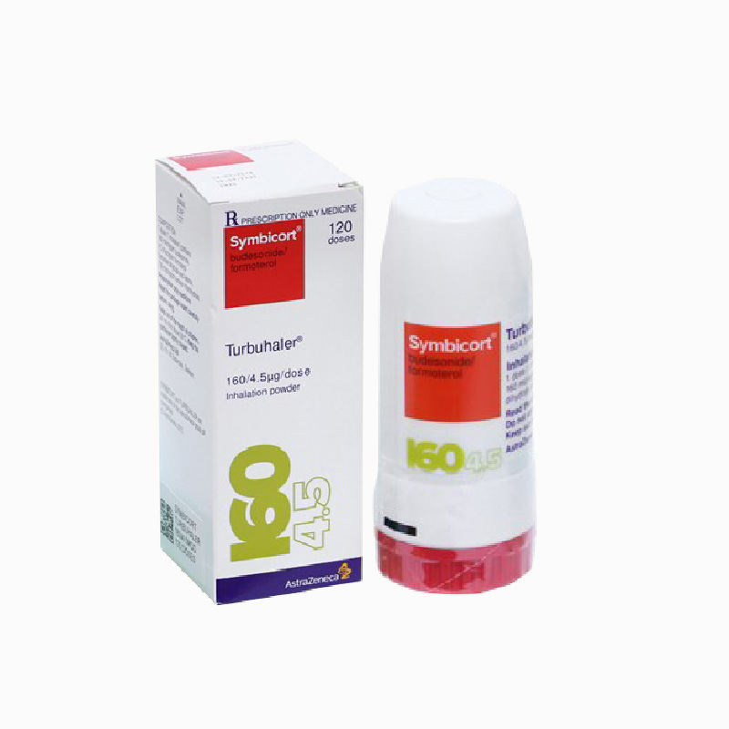 Bột hít trị hen suyễn Symbicort Turbuhaler | Chai 120 liều
