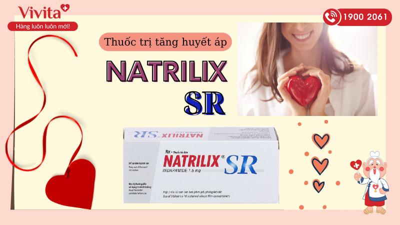 Thuốc trị cao huyết áp Natrilix SR