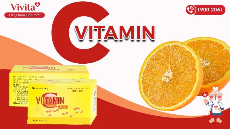 Thuốc bổ sung vitamin C 500mg Quapharco