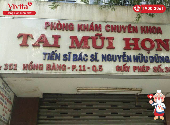 Phòng khám TS.BS Nguyễn Hữu Dũng tại HCM