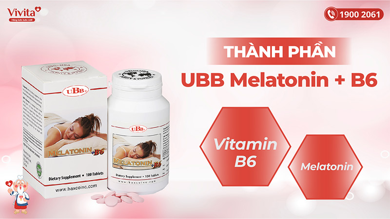 UBB Melatonin + B6