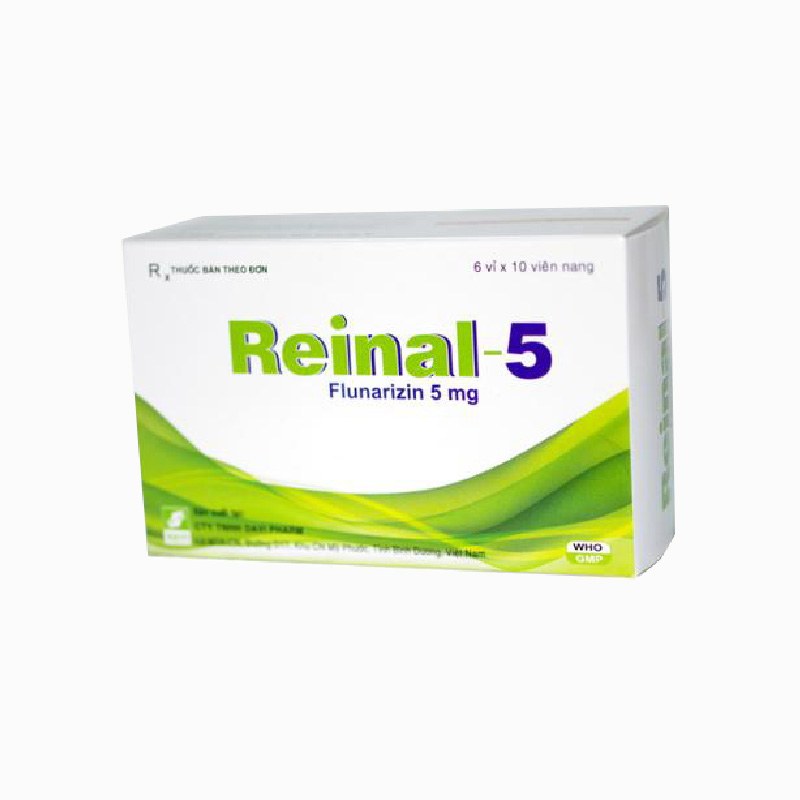 Thuốc trị đau nửa đầu Reinal-5 | Hộp 60 viên