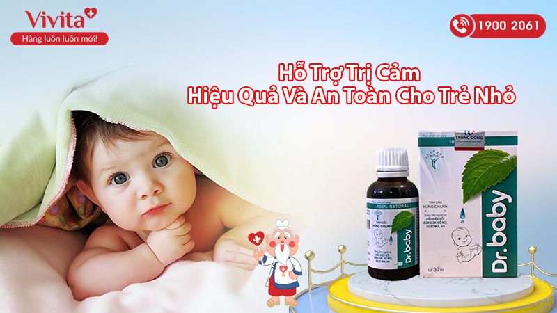 sản phẩm Tinh Dầu Húng Chanh Dr.Baby