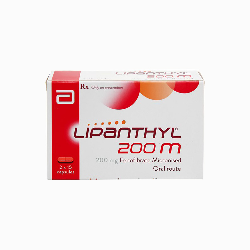 Thuốc trị tăng mỡ máu Lipanthyl 200 M | Hộp 30 viên