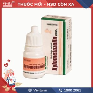 Thuốc nhỏ mũi trị viêm mũi Xylometazolin 0,05% Danapha