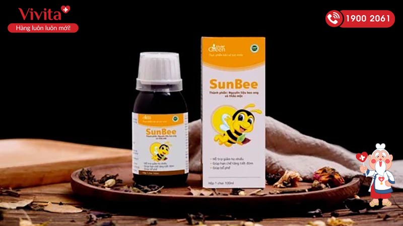 SunBee - Livin’Green Hỗ trợ trẻ sẽ ăn uống ngon miệng hơn và không bị gián đoạn giấc ngủ
