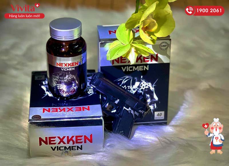 nexken vicmen Hỗ trợ phòng ngừa tình trạng mãn dục sớm