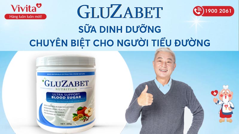 sữa non Gluzabet cho người tiểu đường