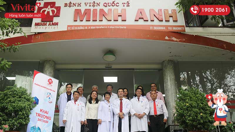 Đội ngũ y - bác sĩ Bệnh viện Quốc tế Minh Anh