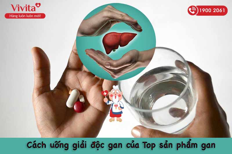 cách uống giải độc gan