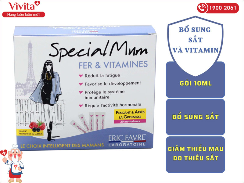 công dụng special mum fer & vitamines