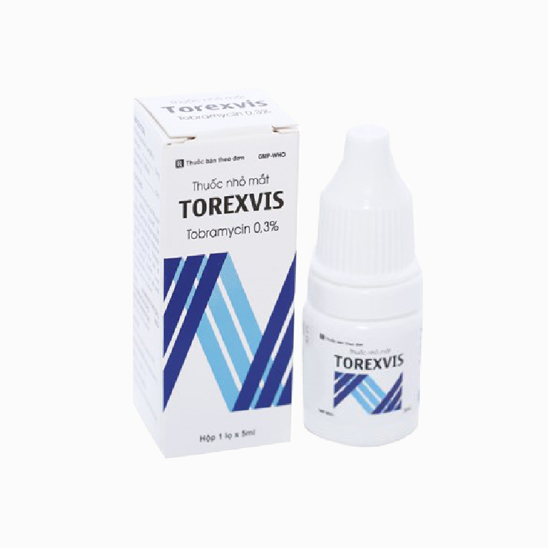 Thuốc nhỏ mắt trị nhiễm trùng Torexvis 0.3% | Chai 5ml