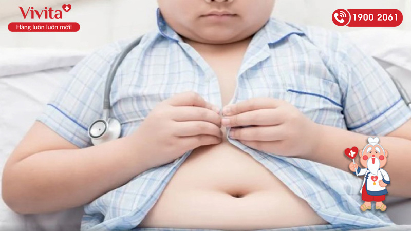 Báo động tình trạng béo phì ở trẻ em