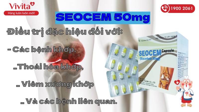 Công dụng thuốc SEOCEM 50mg
