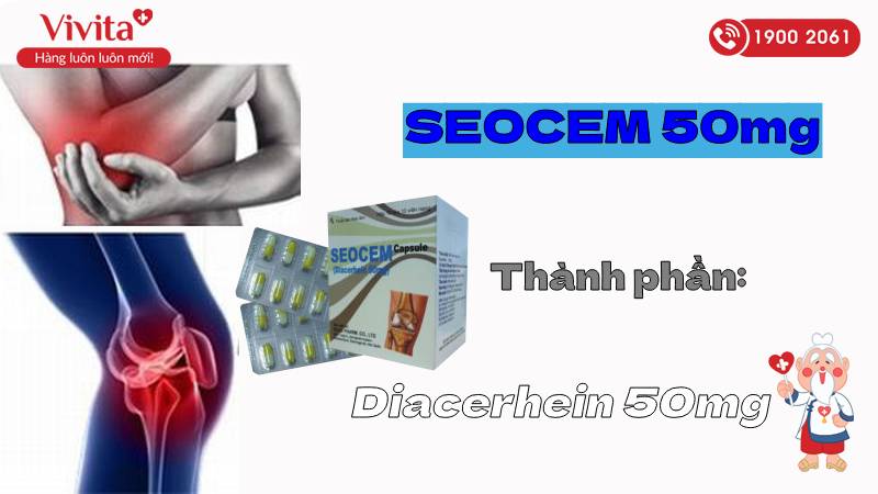 Thành phần thuốc SEOCEM 50mg