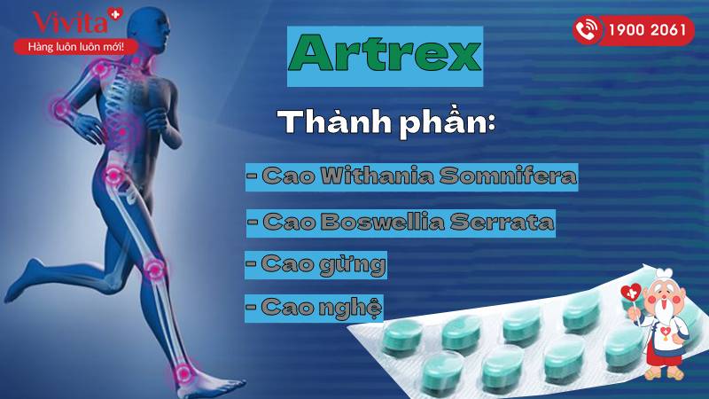 Thành phần thuốc Artrex