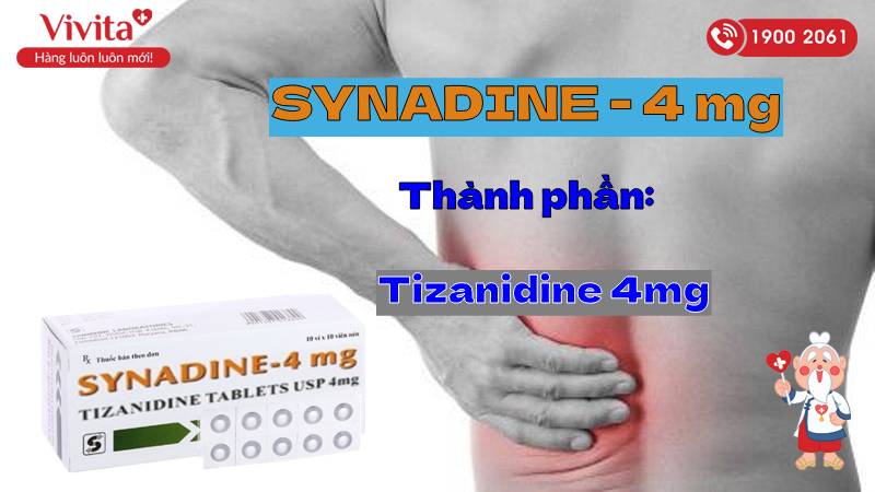 Thành phần thuốc Synadine 4mg