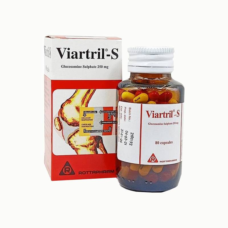 Thuốc giảm thoái hóa khớp Viartril-S 250mg | Hộp 80 viên