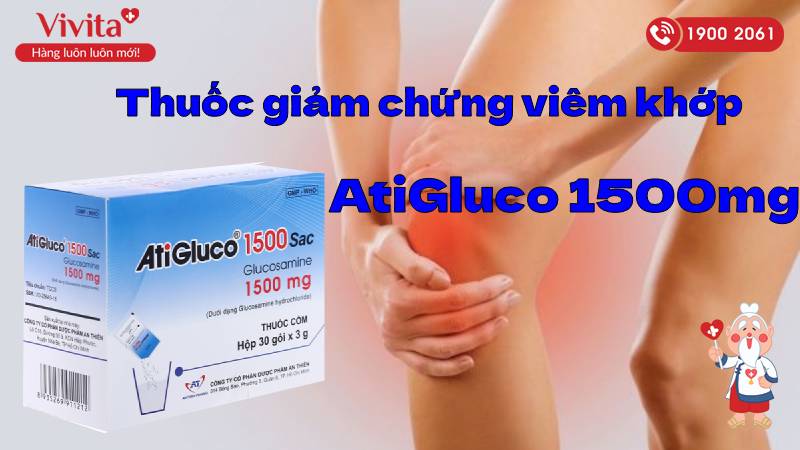 AtiGluco 1500mg giảm chứng viêm khớp