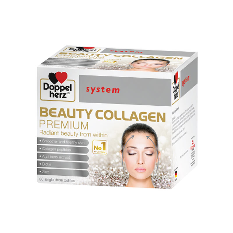 Beauty Collagen Premium Doppelherz Dạng Nước Của Đức | Hộp 30 Ống x 25ml