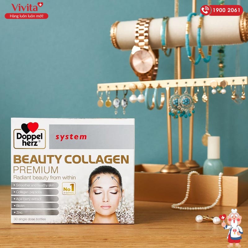 beauty collagen premium doppelherz giá bao nhiêu