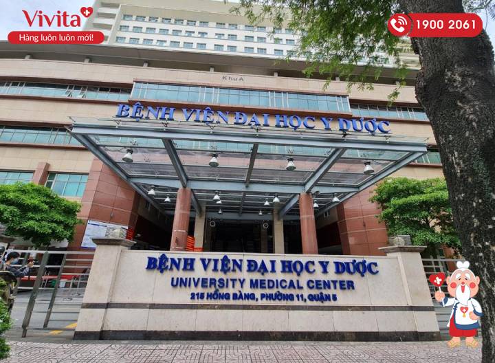  Bệnh viện Đại học Y dược TP. Hồ Chí Minh cơ sở 1