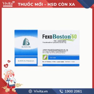 Thuốc chống dị ứng Fexo Boston 60