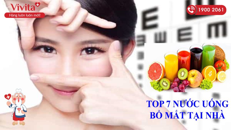 Top 7 nước uống bổ mắt tại nhà mà bạn nên biết