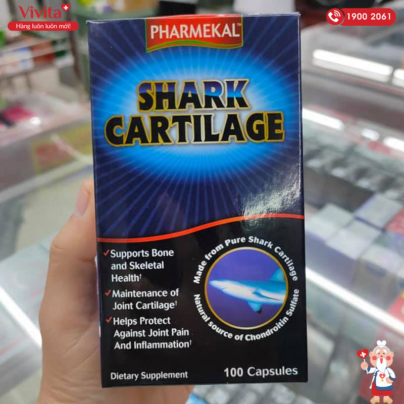 lưu ý khi dùng viên uống shark cartilage pharmekal