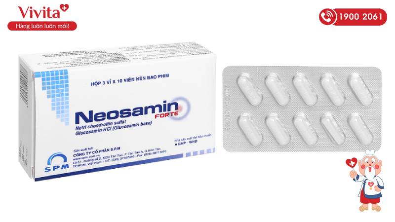 Neosamin Forte 30 viên ngừa cứng khớp