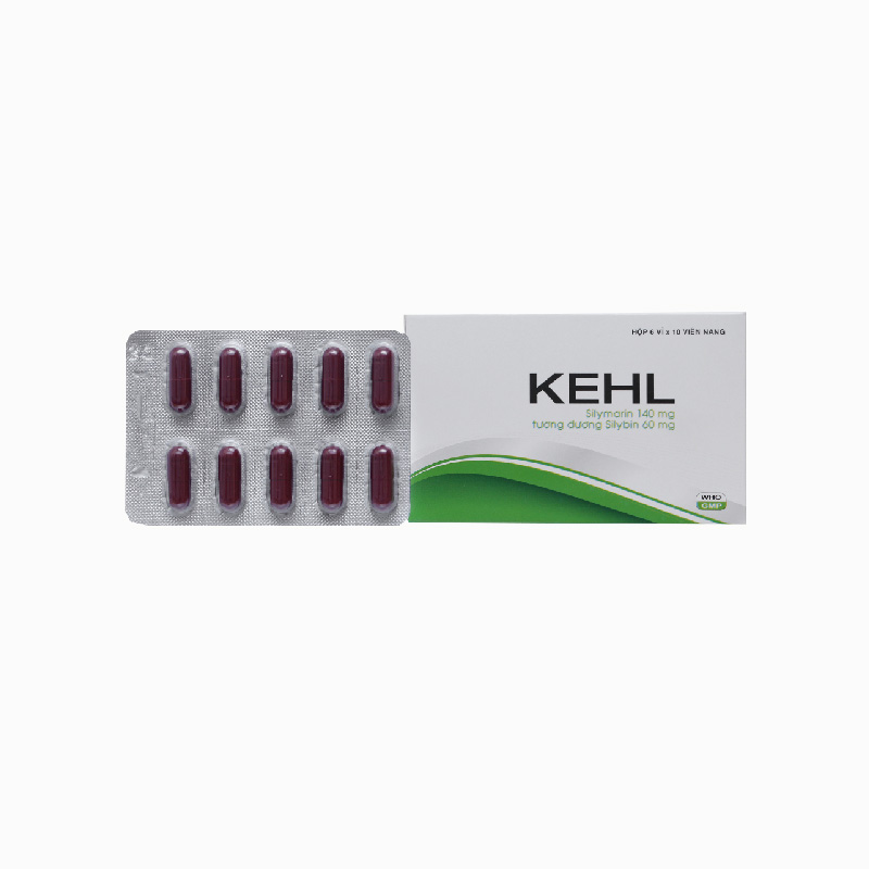 Thuốc hỗ trợ chức năng gan, giải độc gan Kehl | Hộp 60 viên