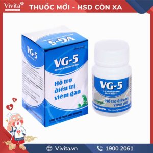 Thuốc bổ gan, trị viêm gan VG-5