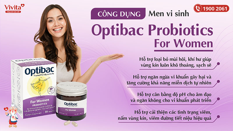 công dụng optibac probiotics for women