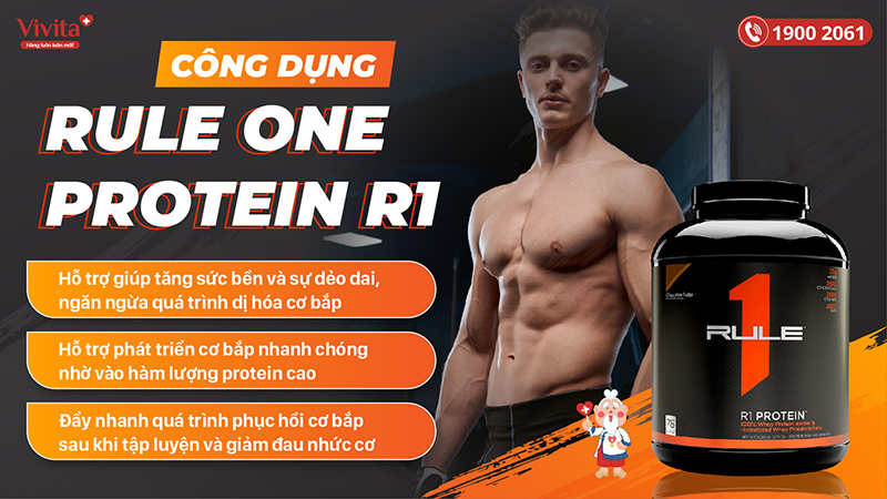 công dụng rule one protein r1 protein