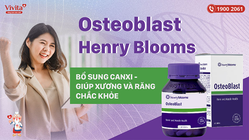 giới thiệu viên uống osteoblast henry blooms