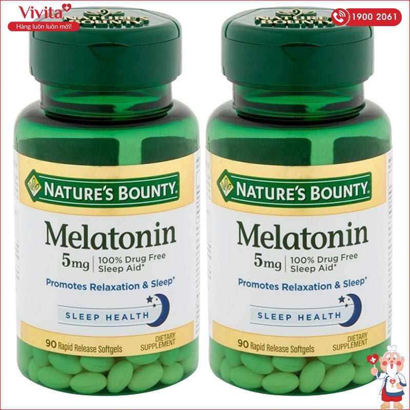 liệu trình sử dụng nature's bounty melatonin 5mg