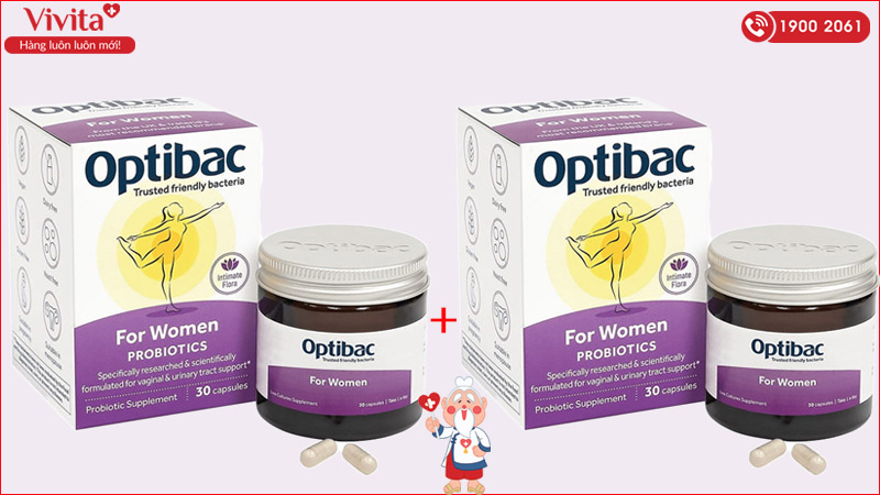 liệu trình sử dụng optibac probiotics for women