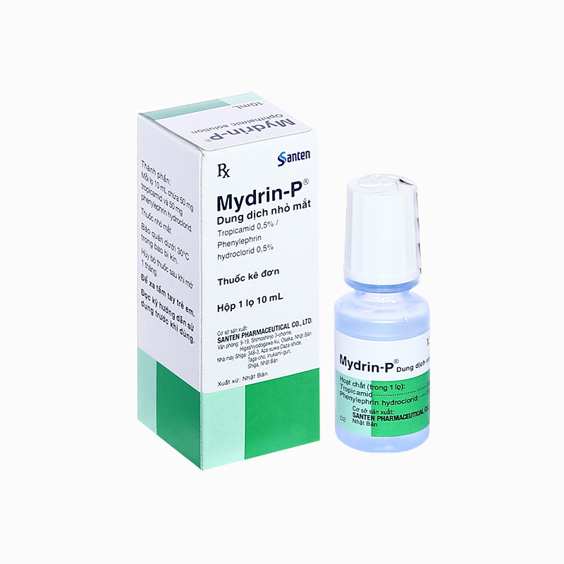 Thuốc nhỏ mắt làm giãn đồng tử Mydrin-P | Chai 10ml