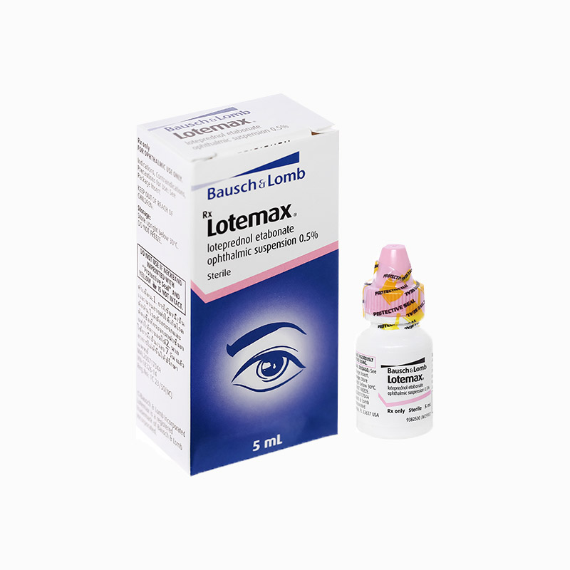 Hỗn dịch nhỏ mắt trị nhiễm khuẩn Lotemax | Chai 5ml