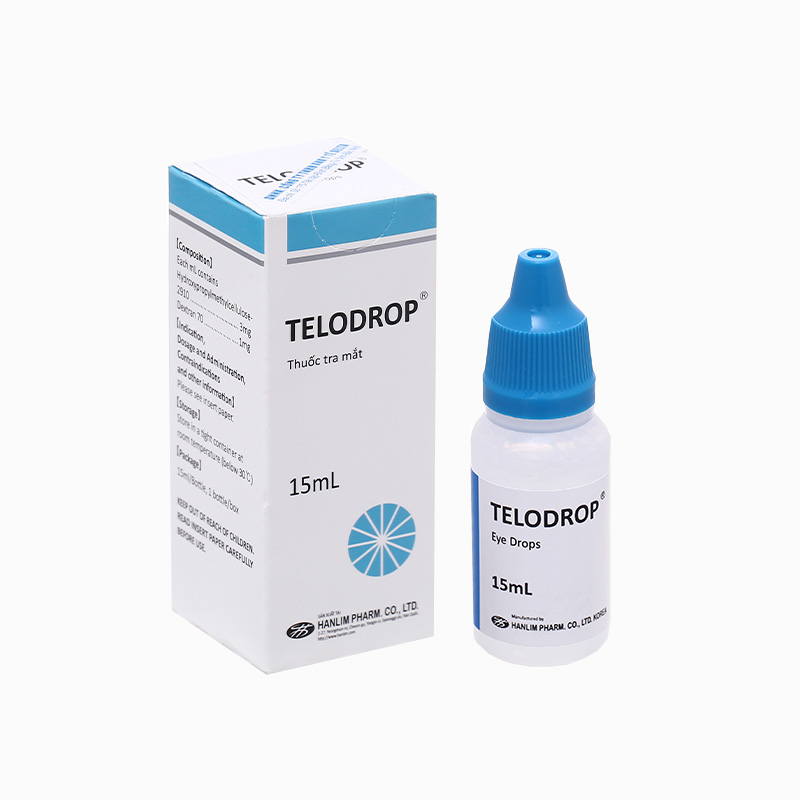 Thuốc nhỏ mắt giảm kích ứng mắt, khô mắt Telodrop | Chai 15ml