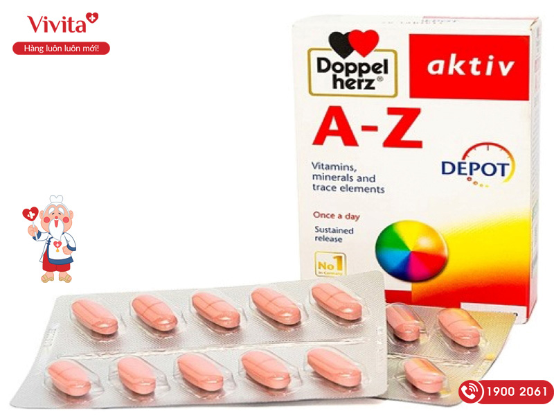Viên uống vitamin tổng hợp cho phụ nữ Doppelherz Aktiv A-Z Depot